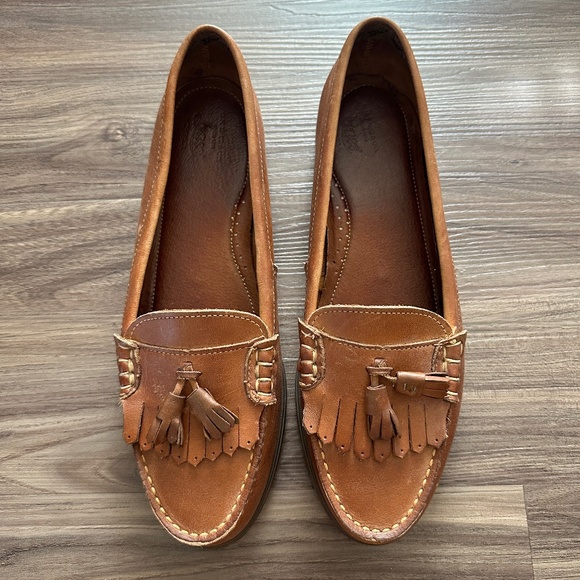 Vintage G.H Bass Tassel Loafers Women's Size 8 - Picture 1 of 11